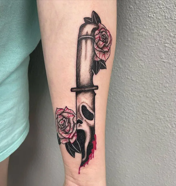 Scream tattoo 47