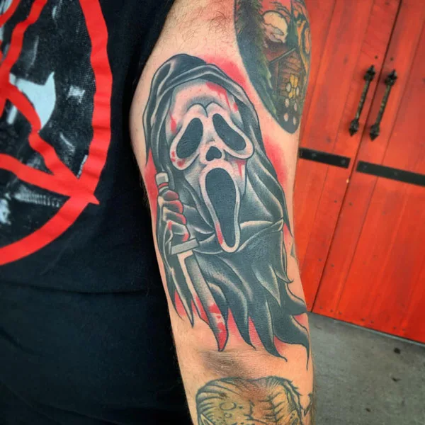 Scream tattoo 5