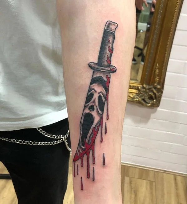 Scream tattoo 51