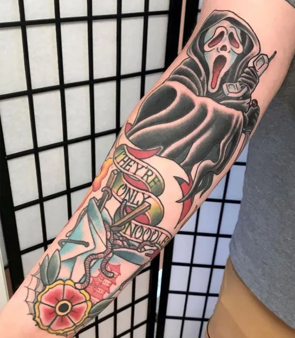 Scream tattoo 52