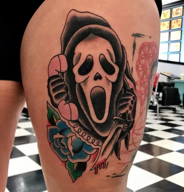 Scream tattoo 58