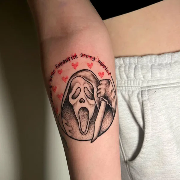 Scream tattoo 59