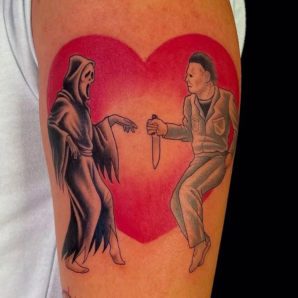Scream tattoo 6
