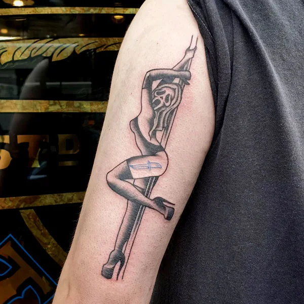 Scream tattoo 65