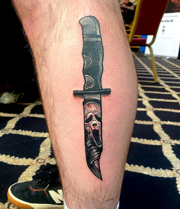 Scream tattoo 67
