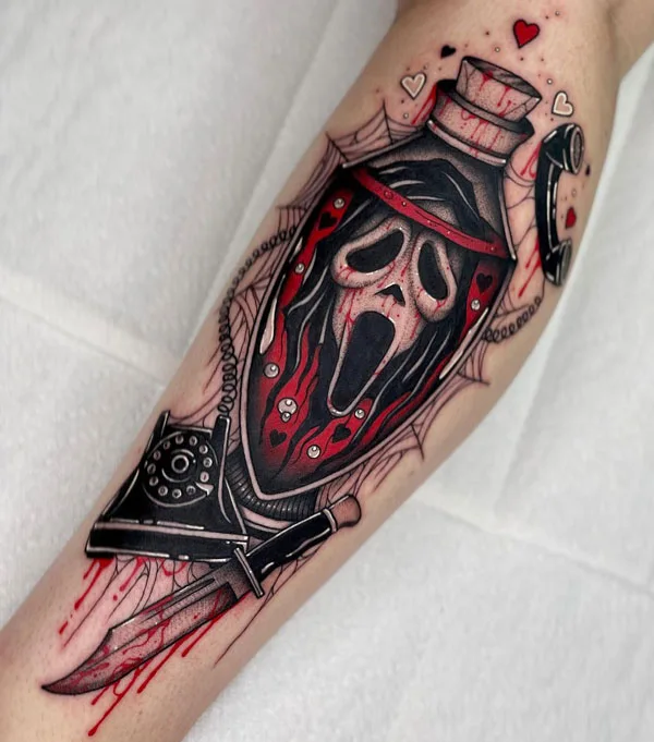 Scream tattoo 71