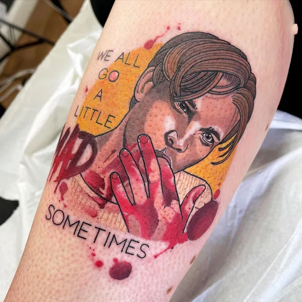 Scream tattoo 72