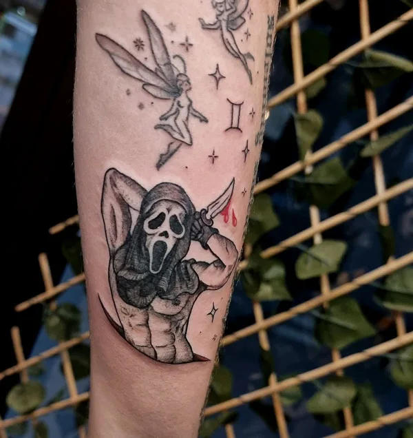 Scream tattoo 74