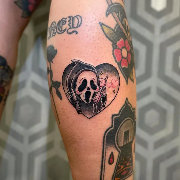 Scream tattoo 78