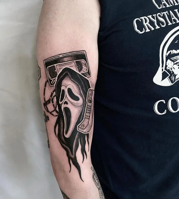 Scream tattoo 80