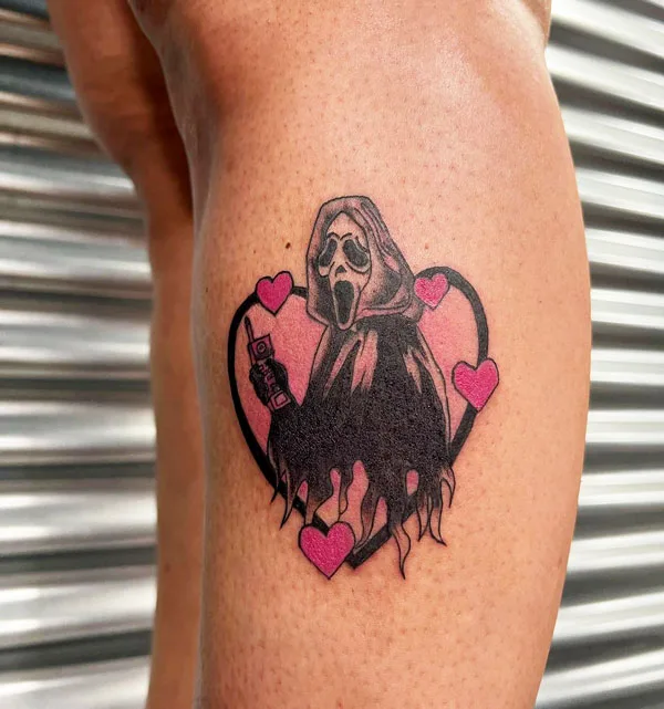 Scream tattoo 85