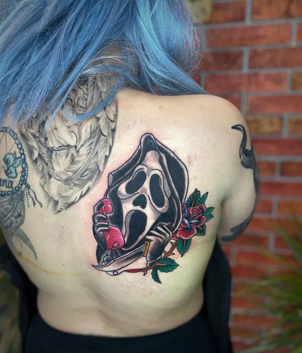 Scream tattoo 89