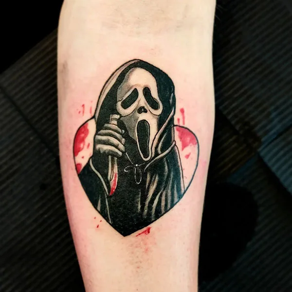 Scream tattoo 92