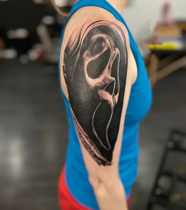 Scream tattoo 94