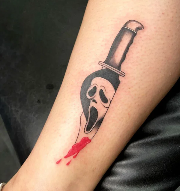 Scream tattoo 95