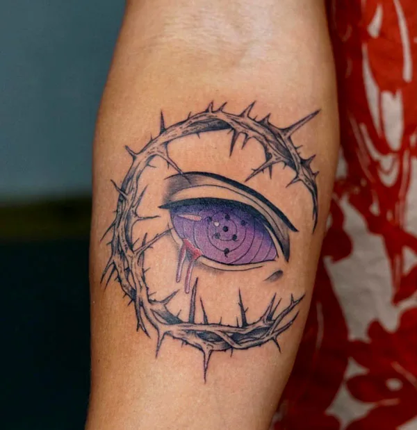 Sharingan rinnegan tattoo