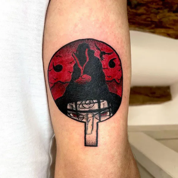 Sharingan tattoo 10