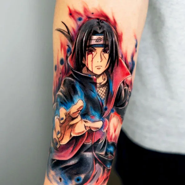 Sharingan tattoo 11