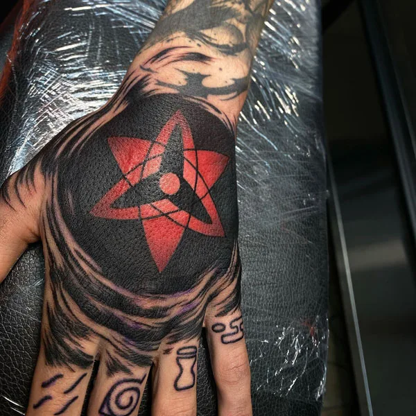 Sharingan tattoo 101