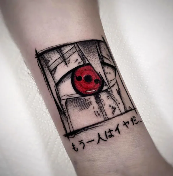 Sharingan tattoo 102