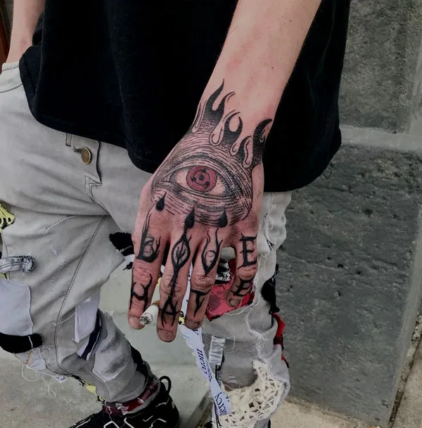 Sharingan tattoo 104