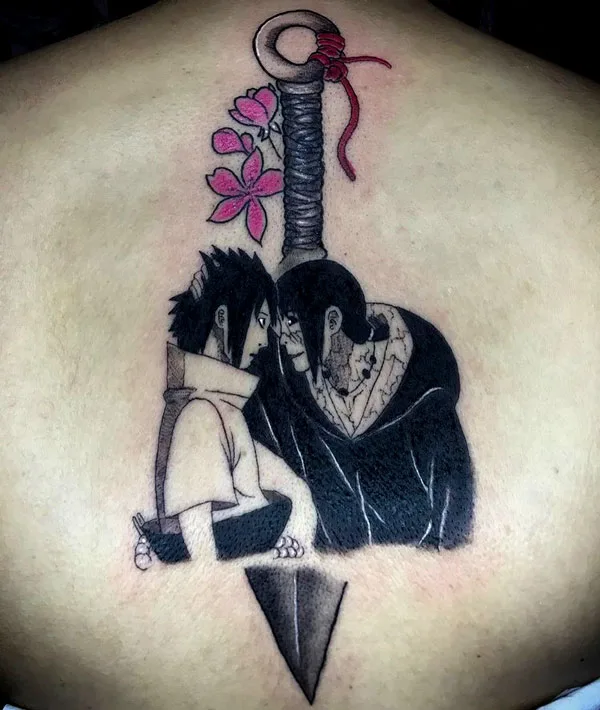 Sharingan tattoo 111