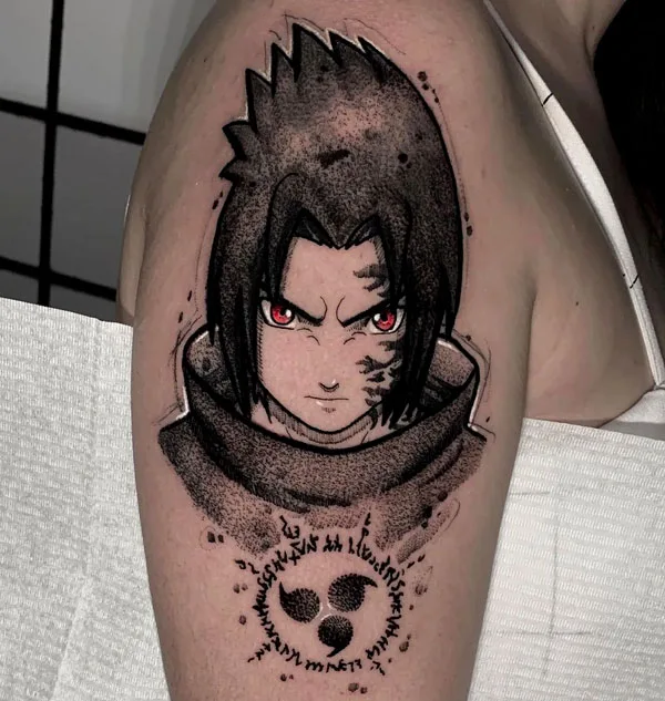 Sharingan tattoo 114
