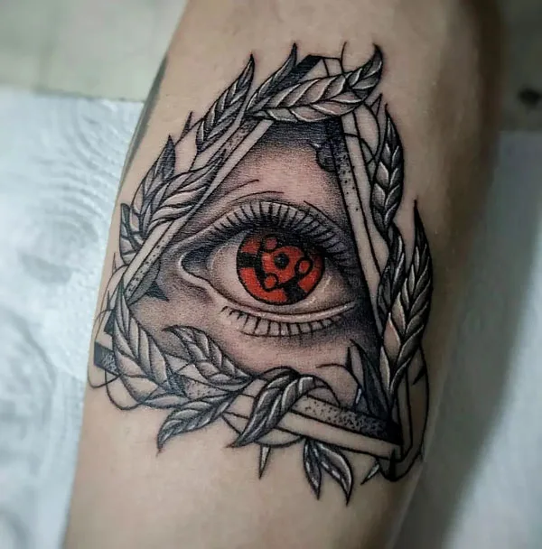 Sharingan tattoo 13