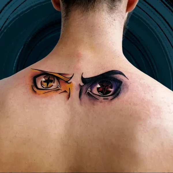 Sharingan tattoo 14