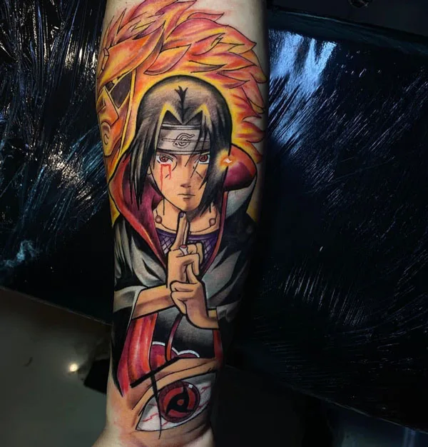 Sharingan tattoo 15