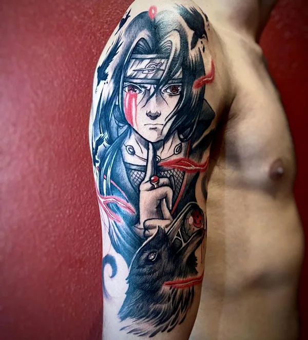 Sharingan tattoo 17