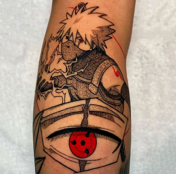 Sharingan tattoo 26