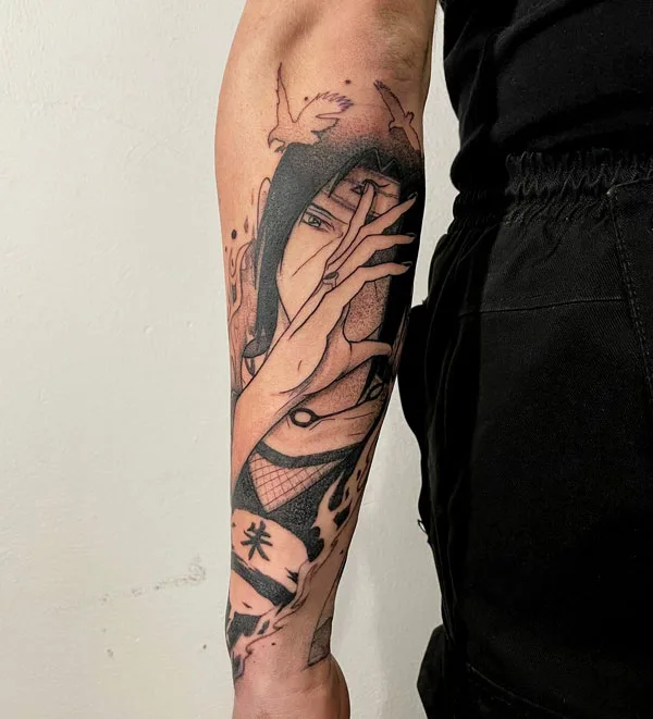 Sharingan tattoo 33