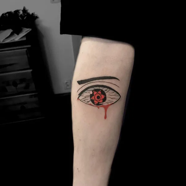 Sharingan tattoo 34