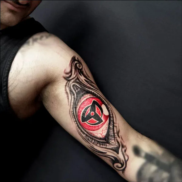 Sharingan tattoo 35
