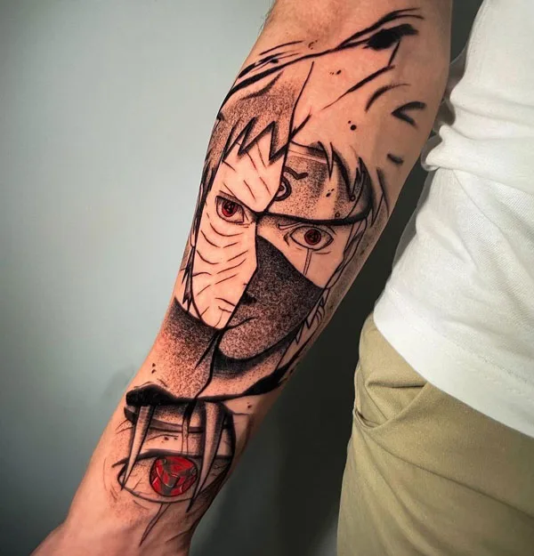 Sharingan tattoo 36