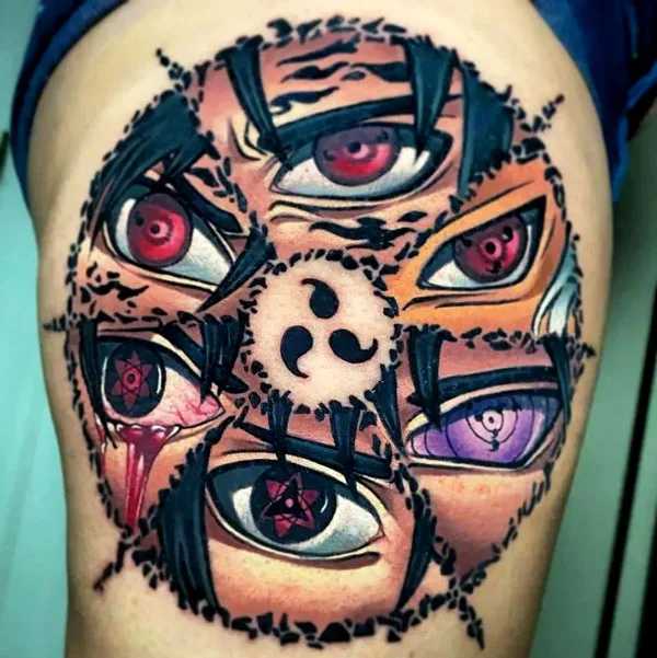 Sharingan tattoo 39