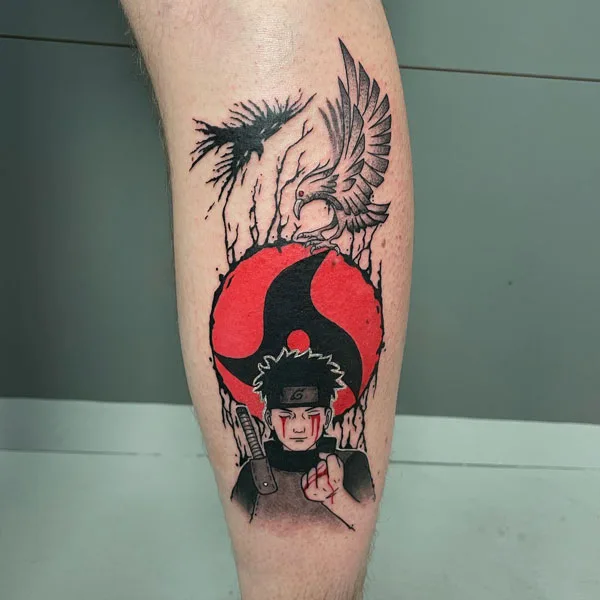 Sharingan tattoo 4