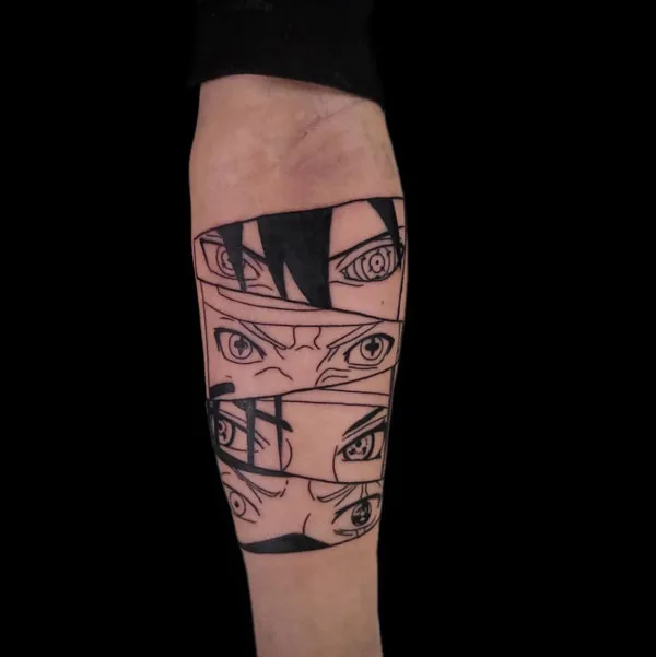 Sharingan tattoo 45