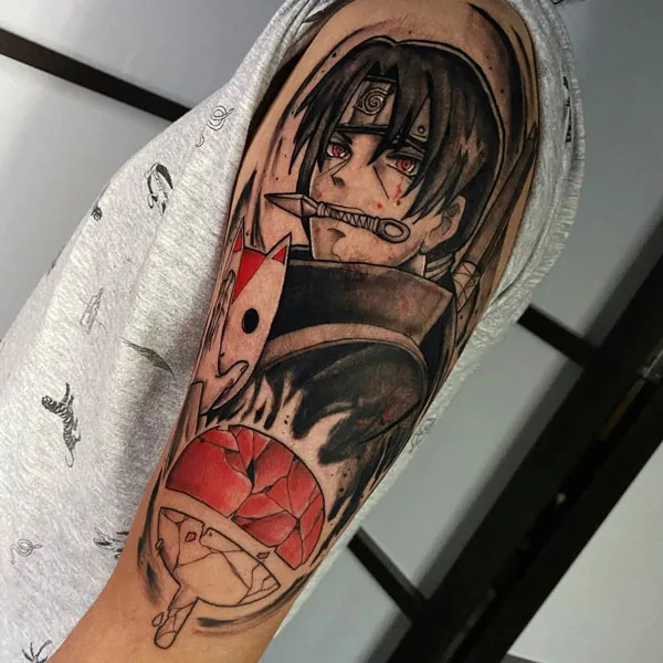 Sharingan tattoo 48