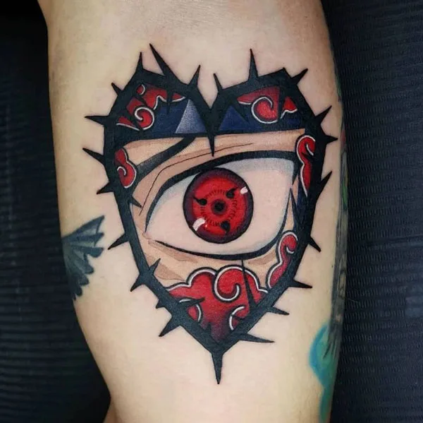 Sharingan tattoo 5