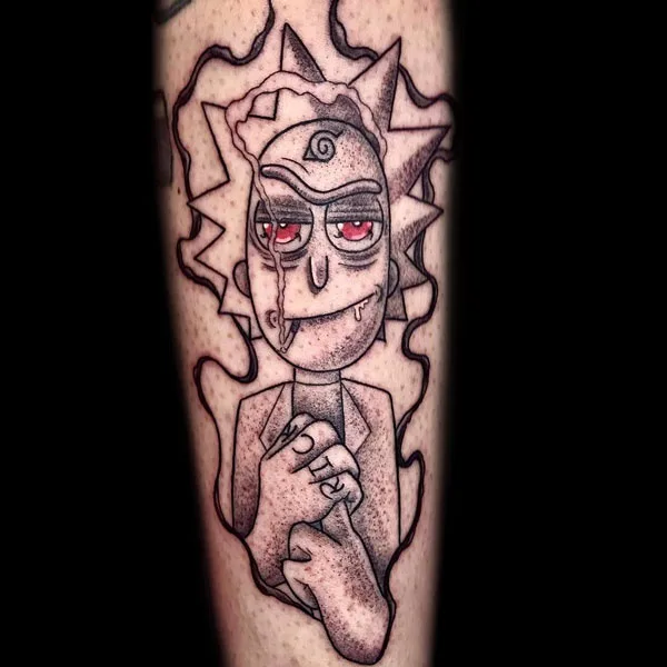 Sharingan tattoo 62