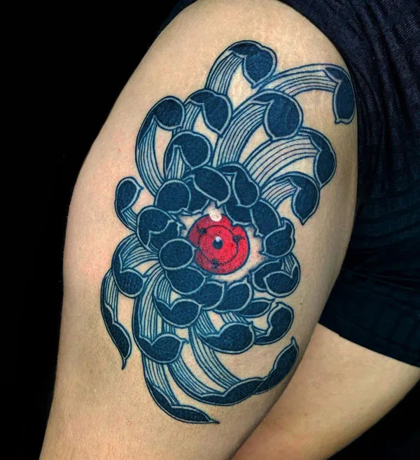 Sharingan tattoo 7
