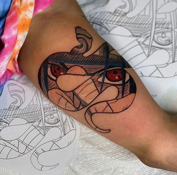Sharingan tattoo 74