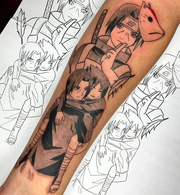 Sharingan tattoo 77