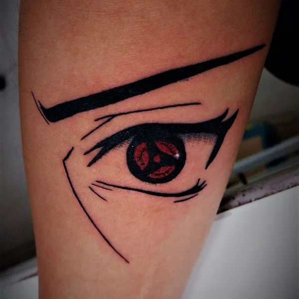 Sharingan tattoo 80