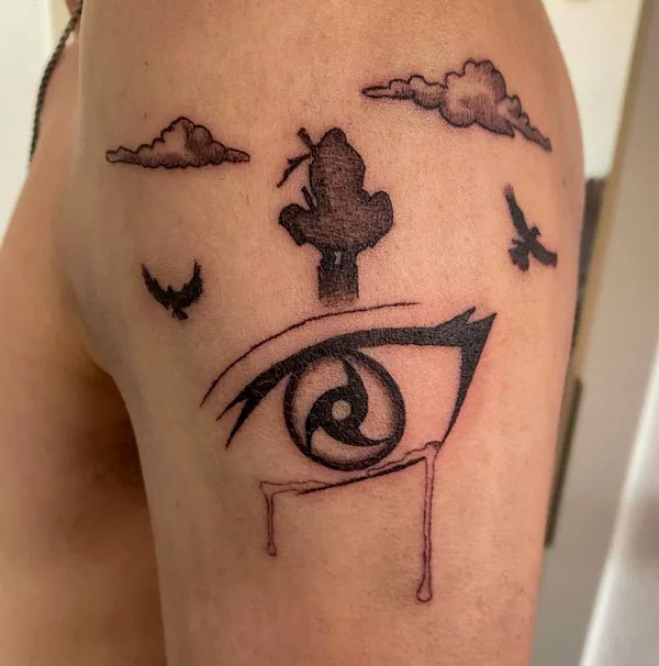 Sharingan tattoo 91
