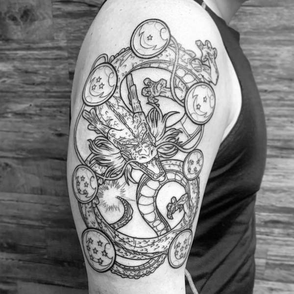 Shenron Arm Tattoo 2