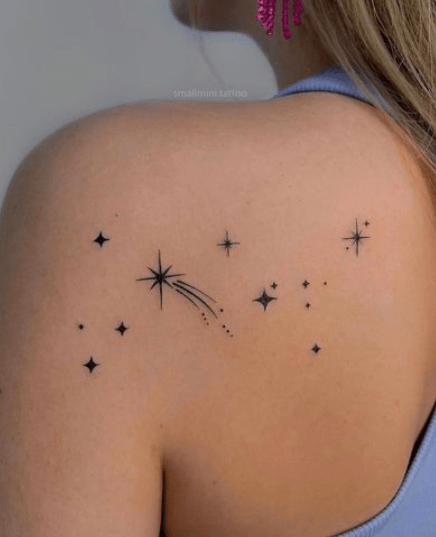 Shooting Star Tattoos with image Shooting Star Tattoos with image
