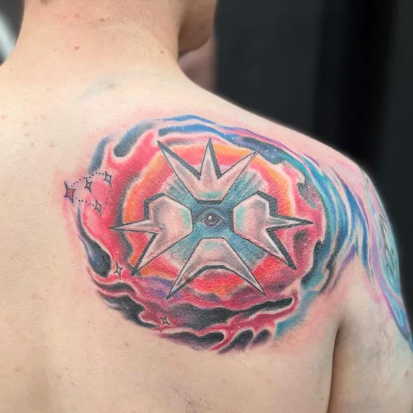 Shoulder Blade Tattoo 2